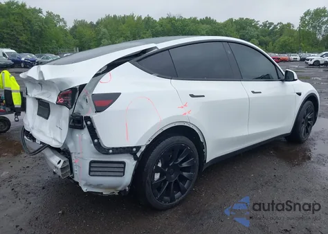 2023 Tesla Model Y Awd/Long Range Dual Motor All-Wheel Drive from USA, damaged, VIN 7SAYGDEE8PA172217